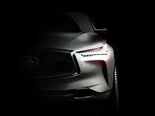 Infiniti показал тизер нового премиального кроссовера