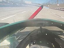 «Аэроскрин» спас гонщика IndyCar от удара куском подвески по голове. Фото