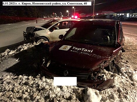          В Нововятске в лобовом столкновении «Опеля» и «Рено» пострадал 46-летний мужчина       