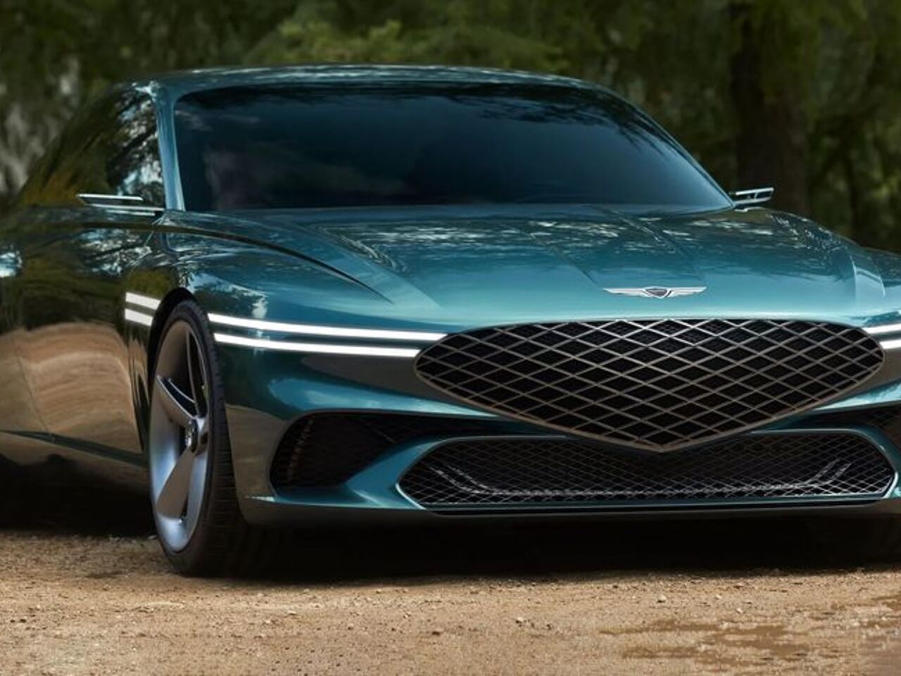 Genesis представил роскошный и экологичный концепт электрокупе X Concept -  Рамблер/авто