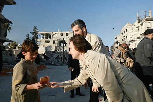 Наталья Комарова продолжает работу в Сирии в составе официальной российской делегации