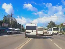 Водители маршруток выяснили отношения в Туле