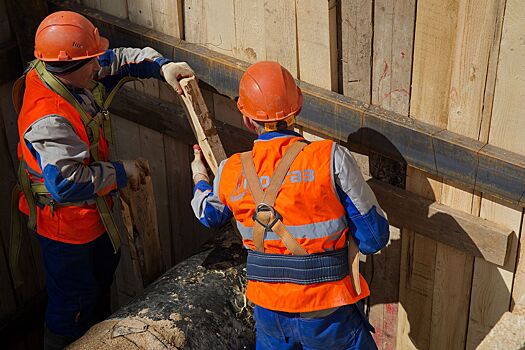 Реконструкция газопроводов в районе Беговой в САО выполнена на 50 процентов
