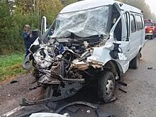 В Удмуртии водитель «Газели» врезался в грузовик