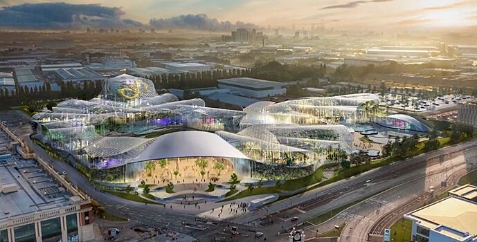 В Манчестере началось строительство огромного крытого аквапарка с термальной водой