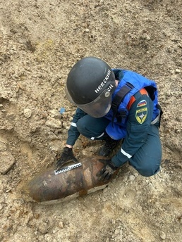 В лесу Багратионовского района обнаружили 100-килограммовую бомбу