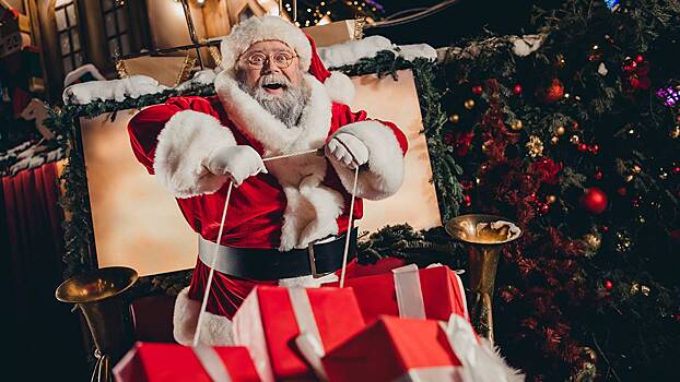 Санта-Клаус «посетил» Россию в рамках кругосветного путешествия