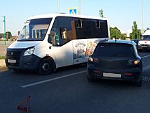 Маршрутка сбила ребенка на «зебре»