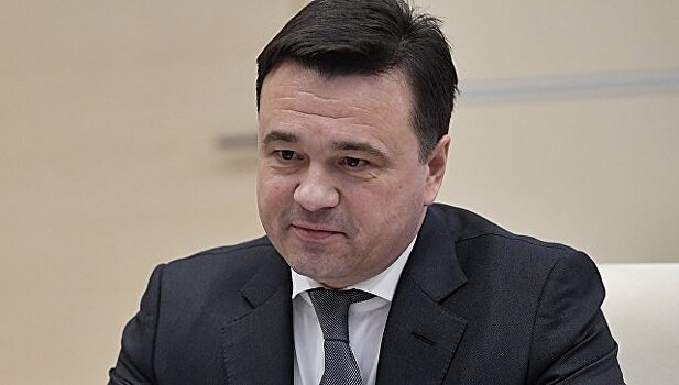 Губернатор Подмосковья ознакомился с ходом строительства логоцентра "Ашан"