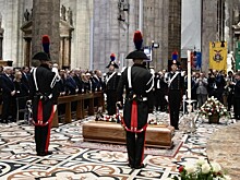 В Италии простились с Сильвио Берлускони