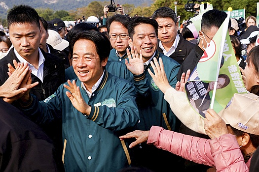 Кандидат правящей партии Лай Циндэ заявил о победе на выборах главы администрации Тайваня