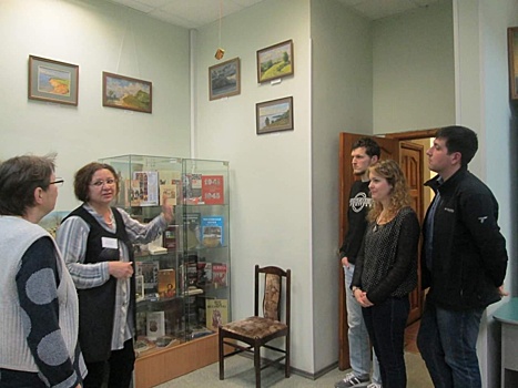 Выставка натурных этюдов прошла на Привольной