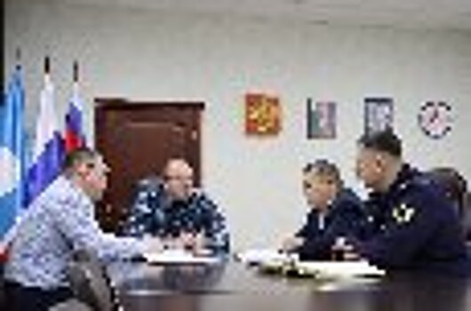 Состоялась рабочая встреча начальника УФСИН России по Республике Саха (Якутия) Василия Седрисева с первым заместителем Председателя Правительства региона Дмитрием Садовниковым