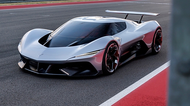 Chevrolet Corvette CX — футуристичный электрический гиперкар мощностью 2000 л.с.