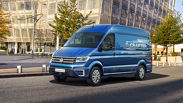 Volkswagen перевел фургон Crafter на электричество