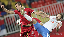 Молодежная сборная России уступила Сербии в матче отбора чемпионата Европы