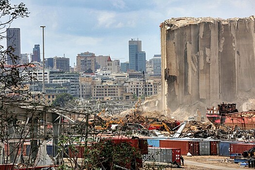 Названа основная причина взрыва в порту Бейрута
