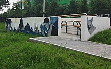 Художник нарисовал на ВИЗе полицейскую овчарку, чтобы его не оштрафовали за незаконное граффити