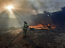 Бензол нашли в воздухе из-за пожара на нефтебазе в Кавказском районе