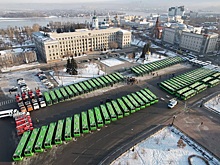В Иркутске на муниципальных линиях начал работать 81 новый автобус