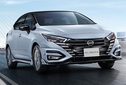 Представлен обновленный седан Nissan Almera