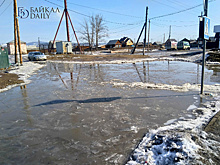 Режим повышенной готовности введен в Улан-Удэ из-за подтоплений талой водой