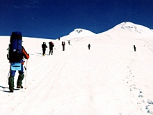 На Эльбрусе найдено тело неизвестного туриста