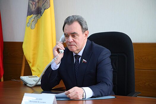 Валерий Лидин провел дистанционный прием граждан