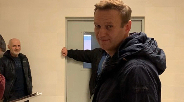 На Алексея Навального напали перед программой Егора Жукова на «Эхе Москвы»