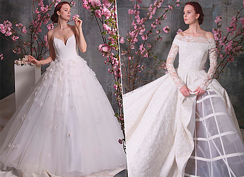 Невеста-принцесса: 16 идеальных классических свадебных платьев Christian Siriano