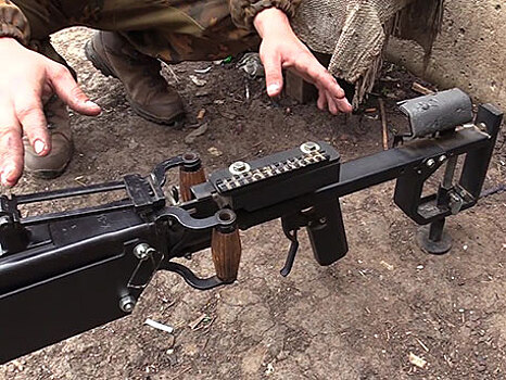 В ВСУ переделали пулемет 1938 года в снайперскую винтовку