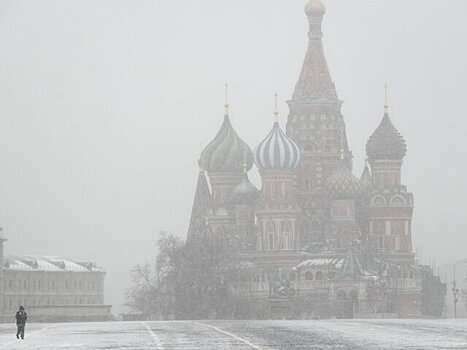 Сильный снегопад ожидается в Москве 3 декабря