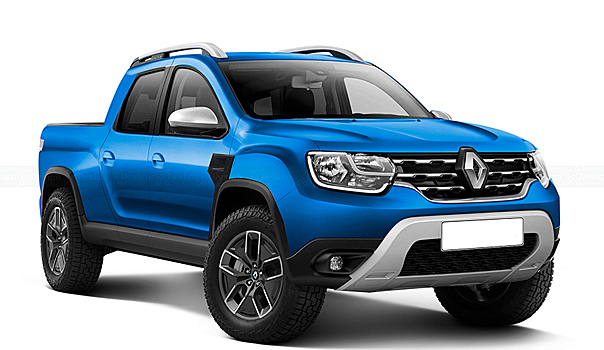 В сети появились первые изображения нового пикапа Renault Duster Oroch