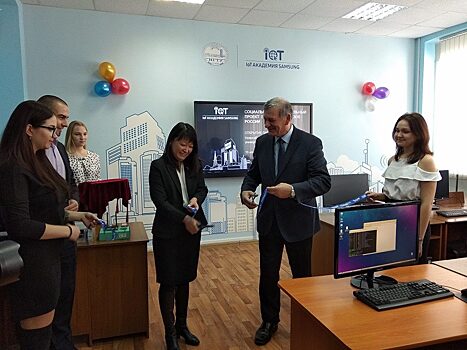 В НГТУ открылась IoT Академия Samsung