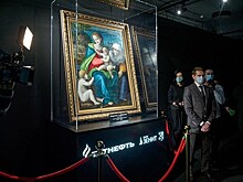 "Мадонна с младенцем" Франческо Убертини подарена Альметьевску