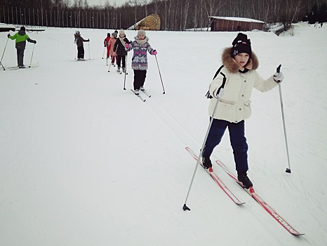 Учащиеся «Самбо-70» выходят на лыжню