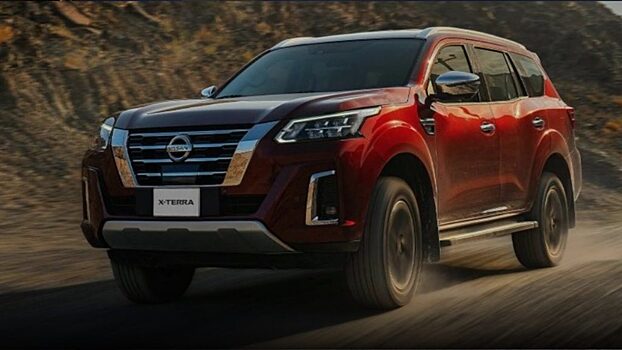 В Россию привезли новый внедорожник Nissan X-Terra 2023 года