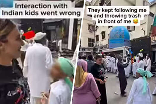 В Индии дети нагрубили россиянке, сделавшей им замечание, что они кидают мусор