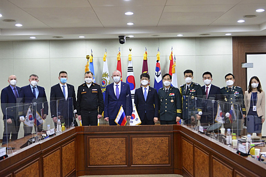Замминистра обороны РФ генерал-полковник Александр Фомин совершил рабочий визит в Республику Корея для проведения стратегического диалога на уровне заместителей министров обороны двух стран