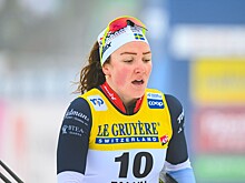 Шведская лыжница Моа Лундгрен вернулась к тренировкам после сотрясения мозга