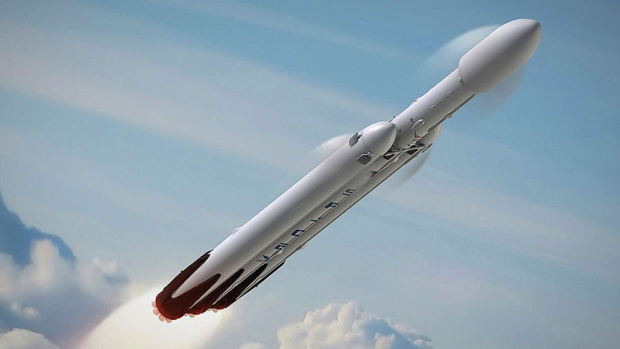 Проектируемая ракета Falcon Heavy