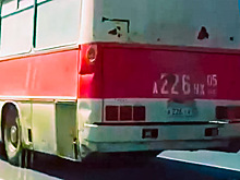 В Сети удивились приехавшему в Дубай "Икарусу" с дагестанскими номерами