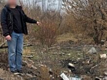 Житель Таганрога, пытаясь скрыть убийство, вывез тело на свалку и поджег