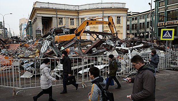 В Москве прошел второй этап сноса объектов самостроя