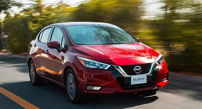 Седан Nissan Sunny нового поколения: Versa попроще или Almera без турбодвигателя