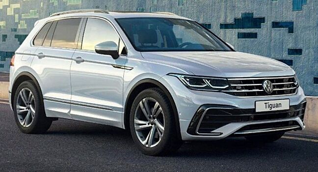 Обновленный Volkswagen Tiguan 2021 получил цены для российского рынка
