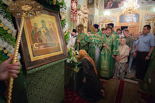 Мощам Сергия Радонежского в Саратове поклонились более 28 тысяч человек