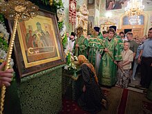Мощам Сергия Радонежского в Саратове поклонились более 28 тысяч человек