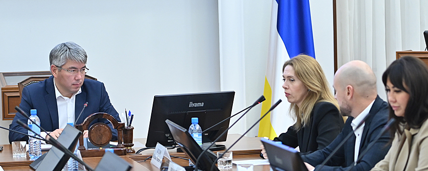 Глава Бурятии Цыденов и директор Сибрского филиала Росбанка обсудили перспективы сотрудничества