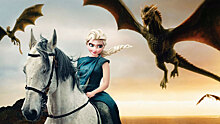 Смешные фото, где принцессы Диснея заменяют героев сериала «Игра престолов»😂